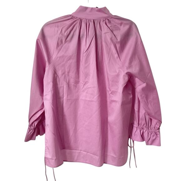 Harshman Bianca Blouse in Orchid 100%‎ Cotton NWT - Picture 7 of 10